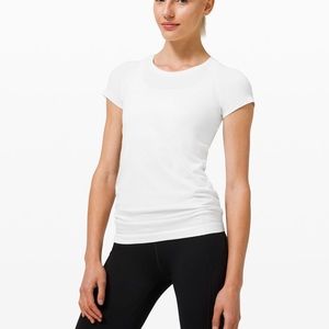 Lululemon Swiftly Tech White Short Sleeve